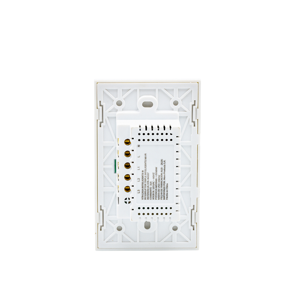 Interruptor eléctrico tipo touch triple - Image 3